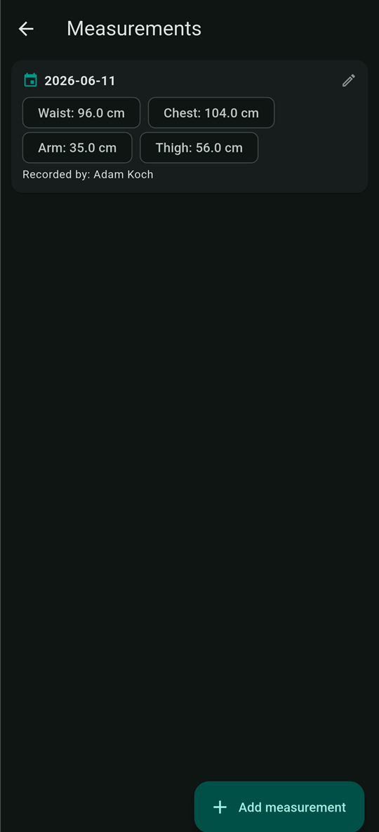 TrainHub — screen 6