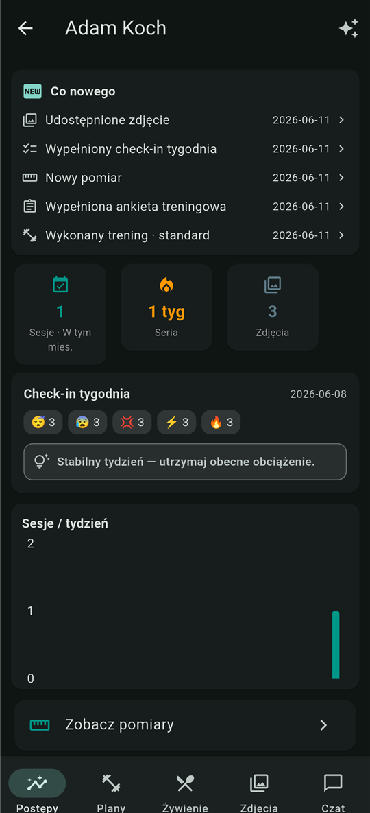 TrainHub — screen 5